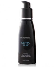 Wicked sensual care collection ultra chill silicone based lubricant - 2 oz fragrance free - TCN-WS6028