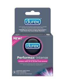Durex Latex Condoms Performax Intense 3 pack - R85327