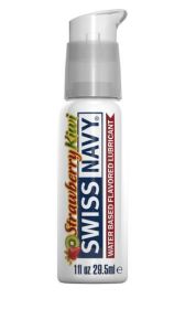 Swiss Navy Strawberry Kiwi Flavored Lube 1 fluid ounce - SNFSK1